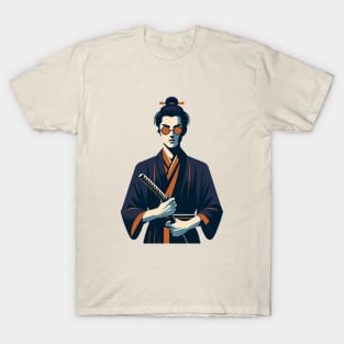 Blue Eye Samurai - Retro Vintage Art T-Shirt